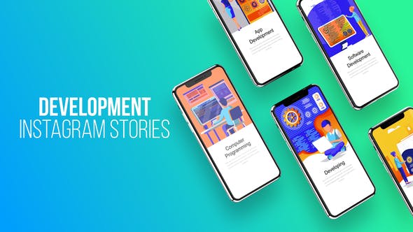 Instagram Stories About Development - Download Videohive 23797905