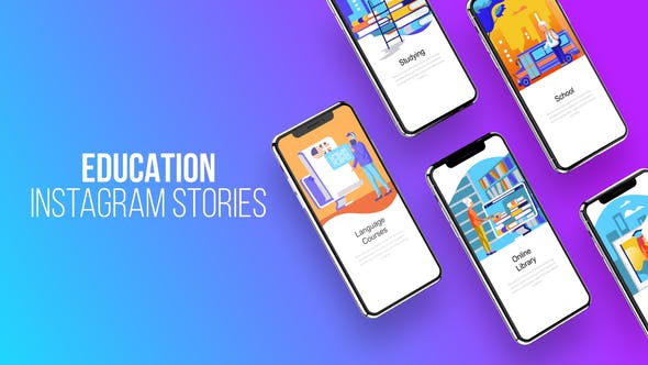 Instagram Stories About Education - 23797911 Download Videohive