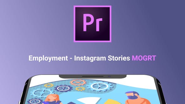 Instagram Stories About Employment (MOGRT) - Videohive 23859068 Download