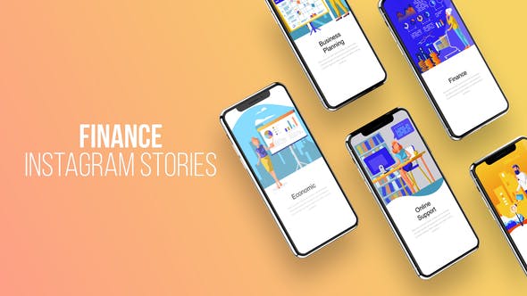 Instagram Stories About Finance - 23797924 Videohive Download