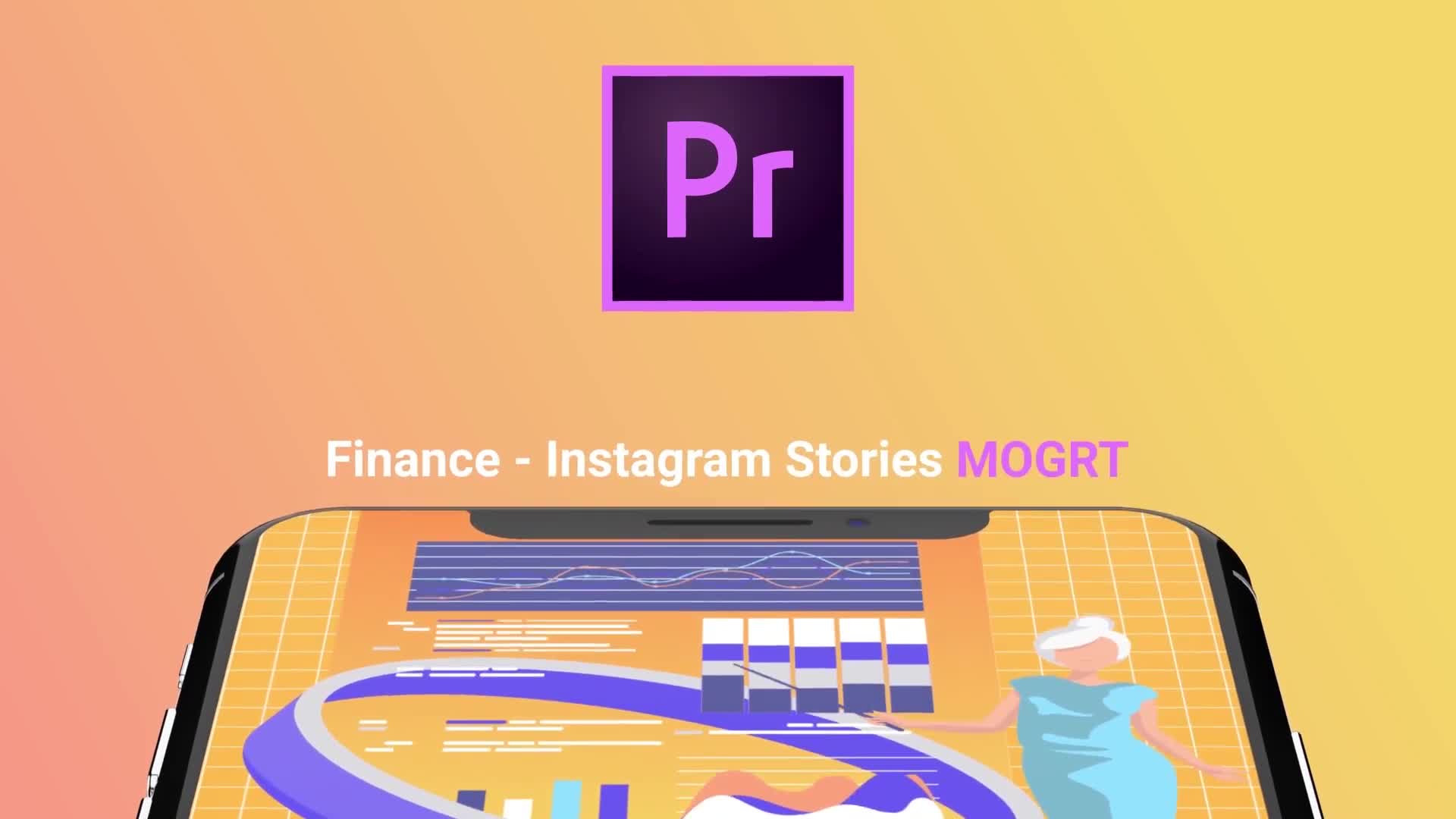 Instagram Stories About Finance (MOGRT) Videohive 23859055 Premiere Pro Image 1