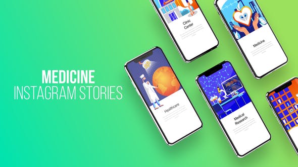 Instagram Stories About Medicine - Download 23798103 Videohive