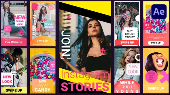 Instagram Stories | After Effects - Videohive 29260399 Download