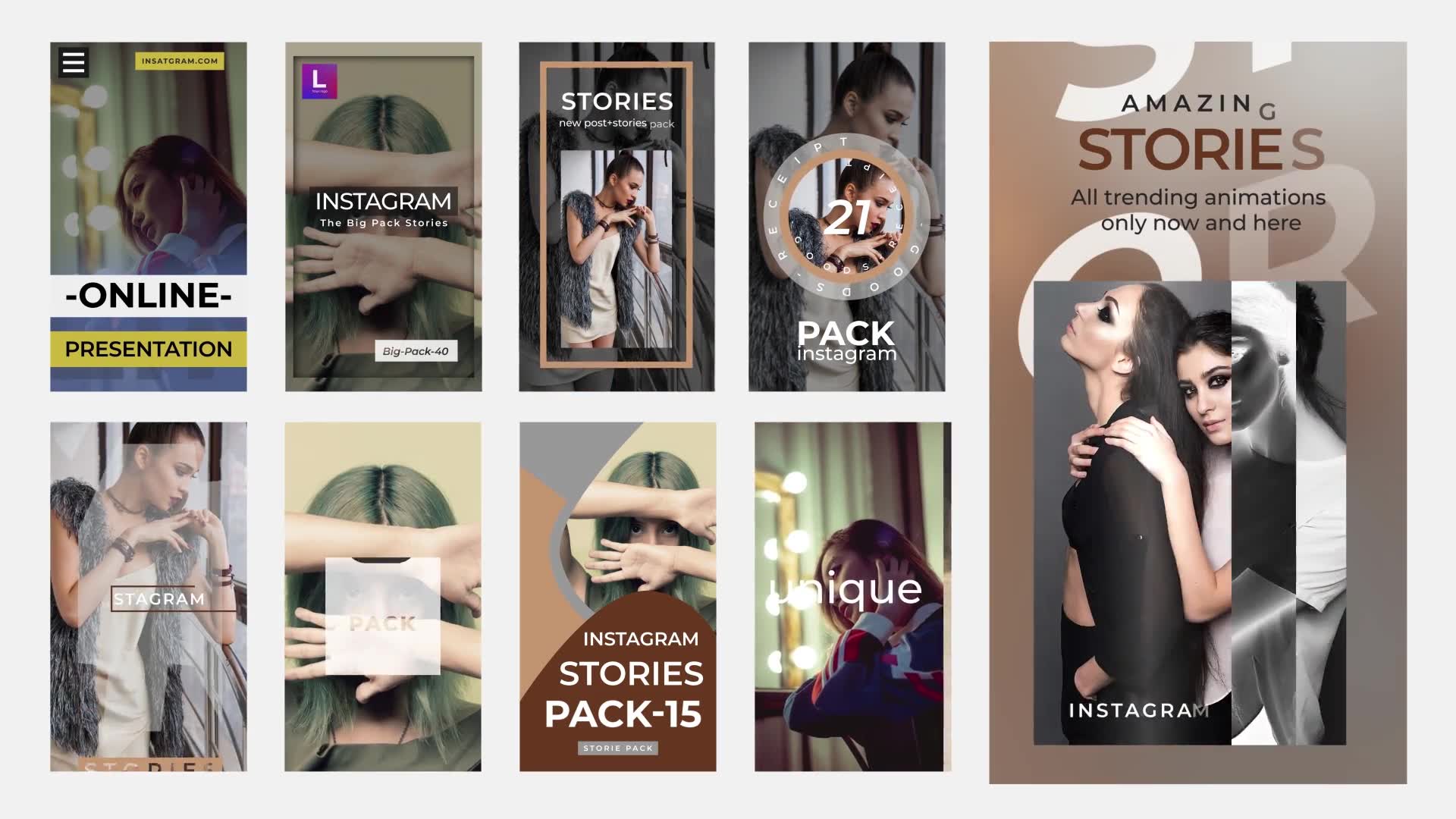 Instagram Stories Big Pack 30 Videohive 31876336 After Effects Image 7