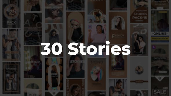Instagram Stories Big Pack 30 - Videohive Download 31876336