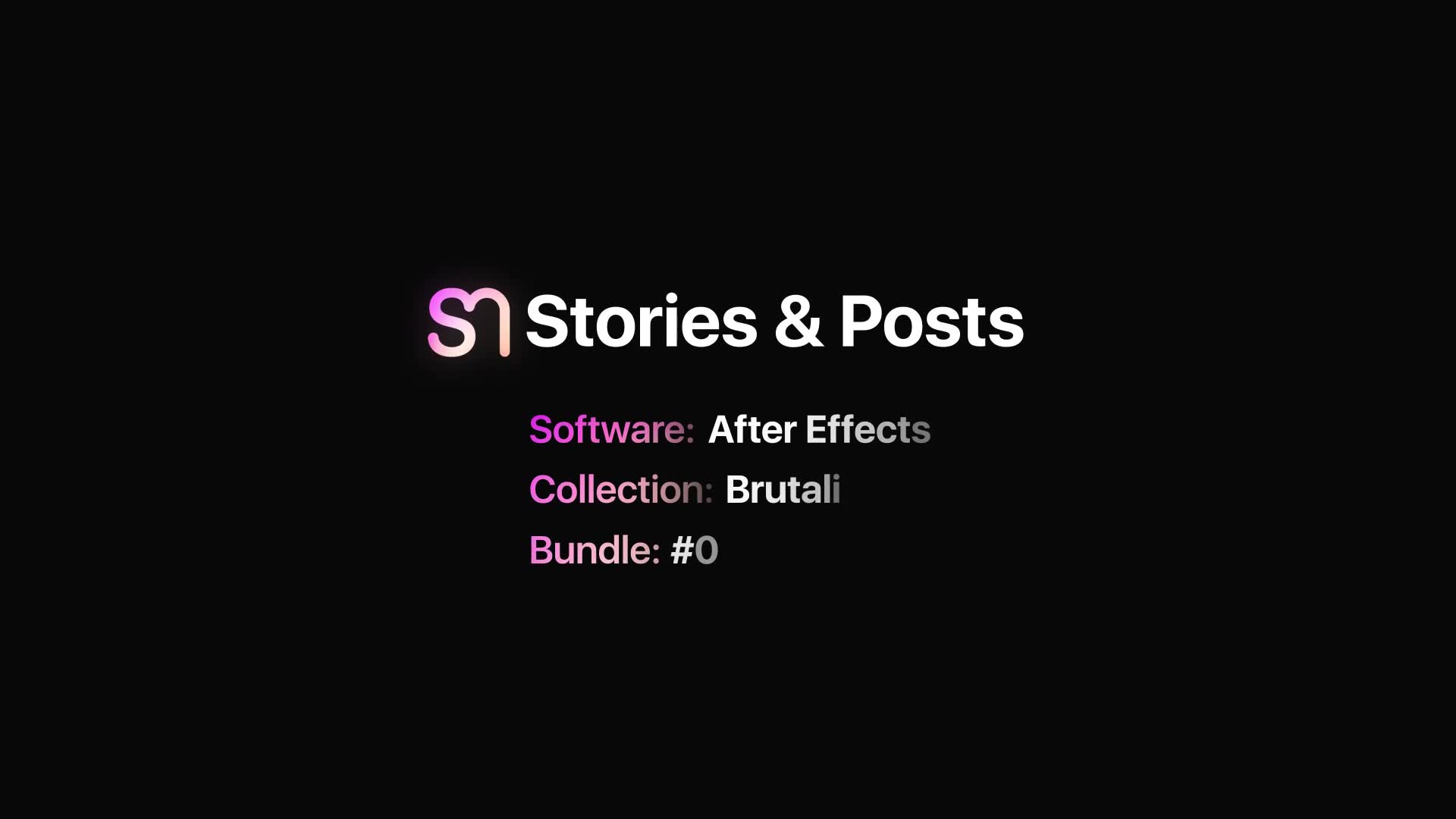 Instagram Stories Black and White Videohive 37110192 After Effects Image 10