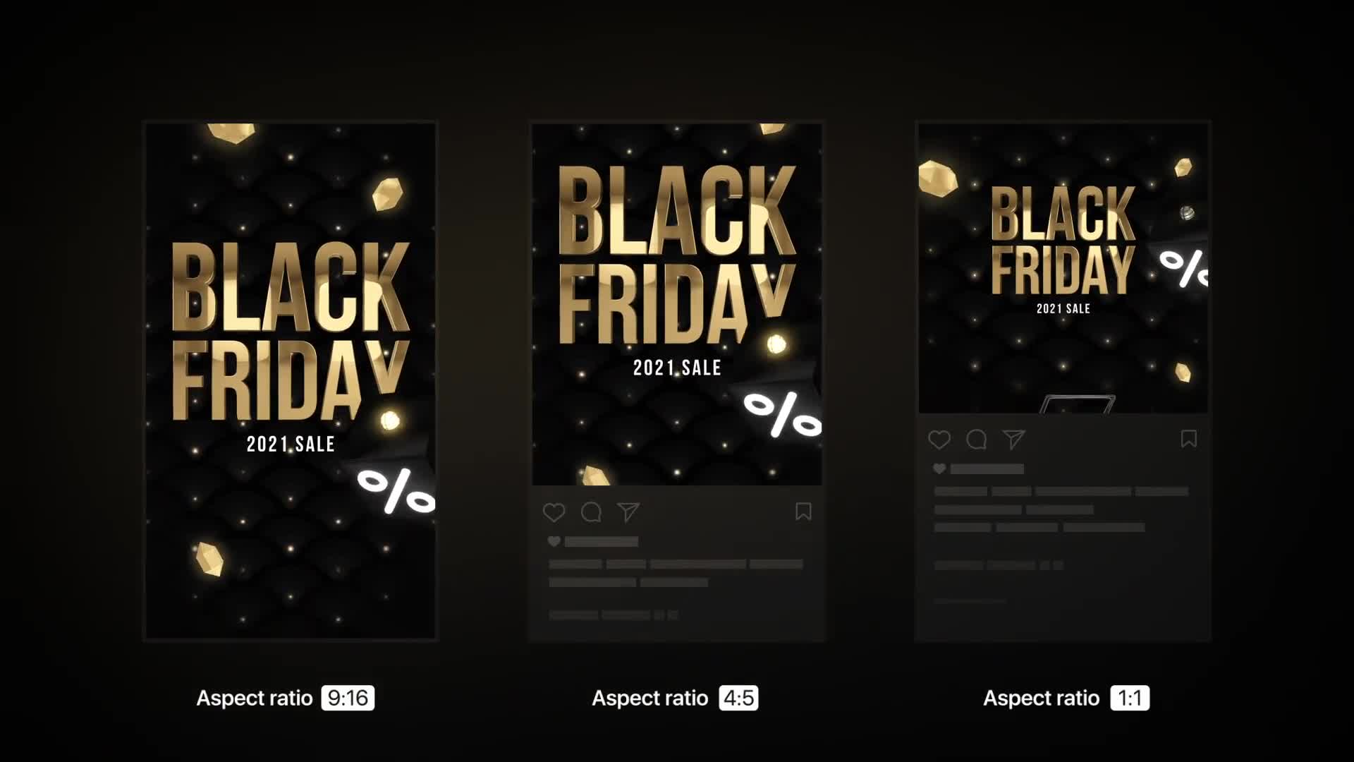 Instagram Stories | Black Friday Sale Promo Videohive 34766233 Premiere Pro Image 1