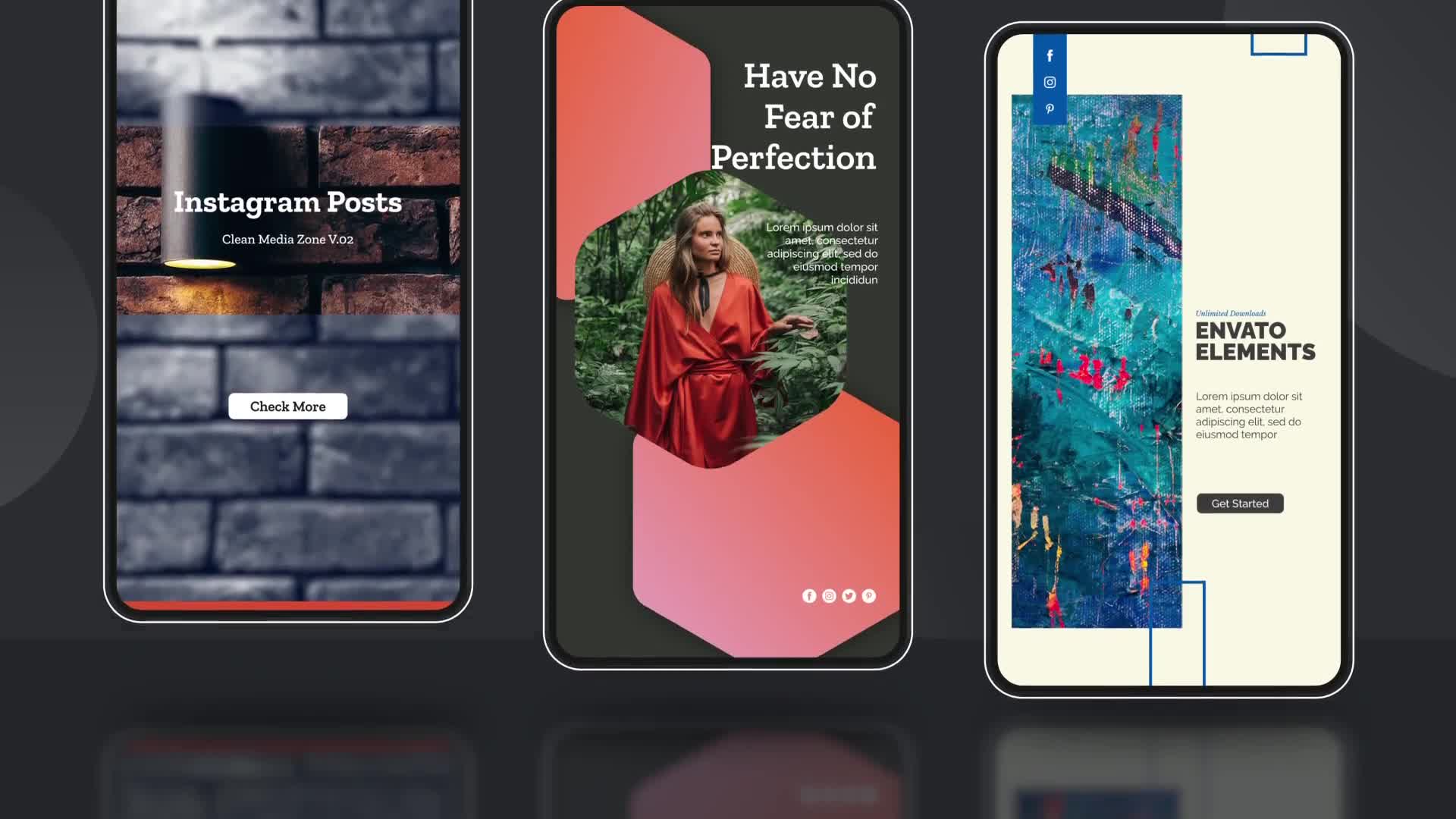 Instagram Stories | Clean Media Zone V.02 | Suite 13 | MOGRT Videohive 34945100 Premiere Pro Image 8