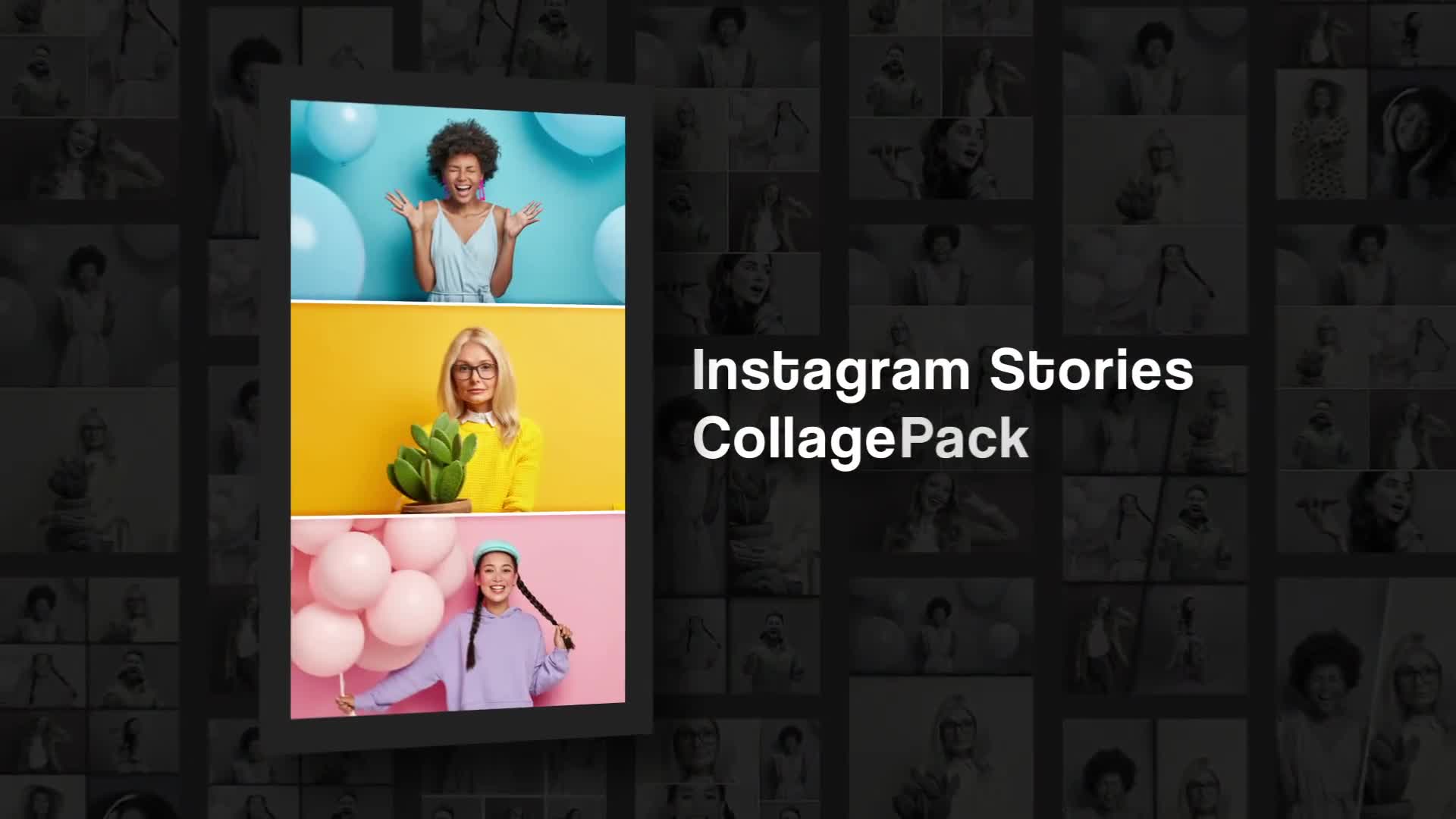 Instagram Stories Collage Pack Videohive 34092047 After Effects Image 1