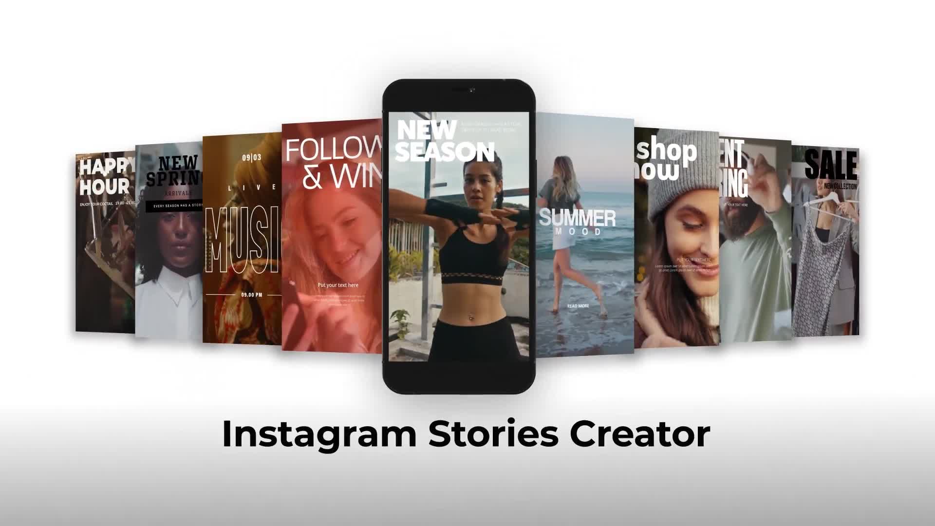 Instagram Stories Creator | Premiere Pro Videohive 38495042 Premiere Pro Image 1