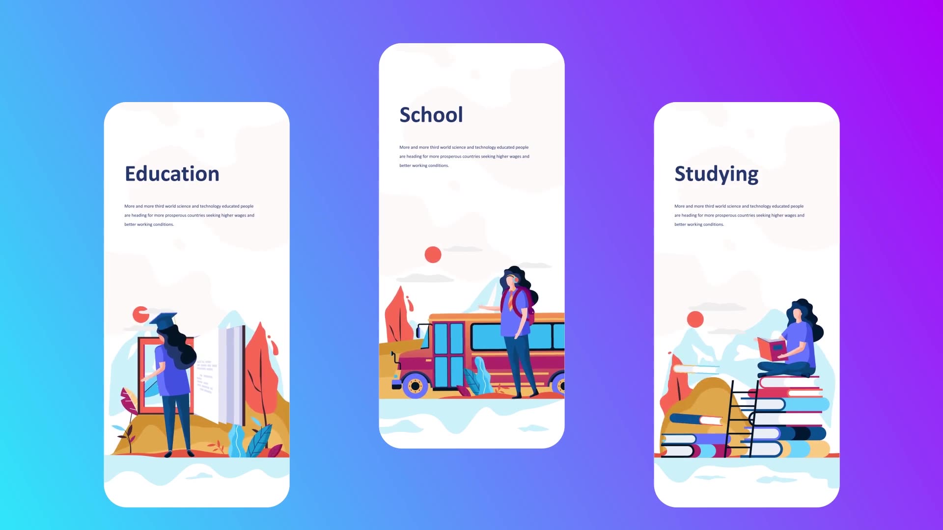 Instagram Stories Education Videohive 24053906 After Effects Image 9