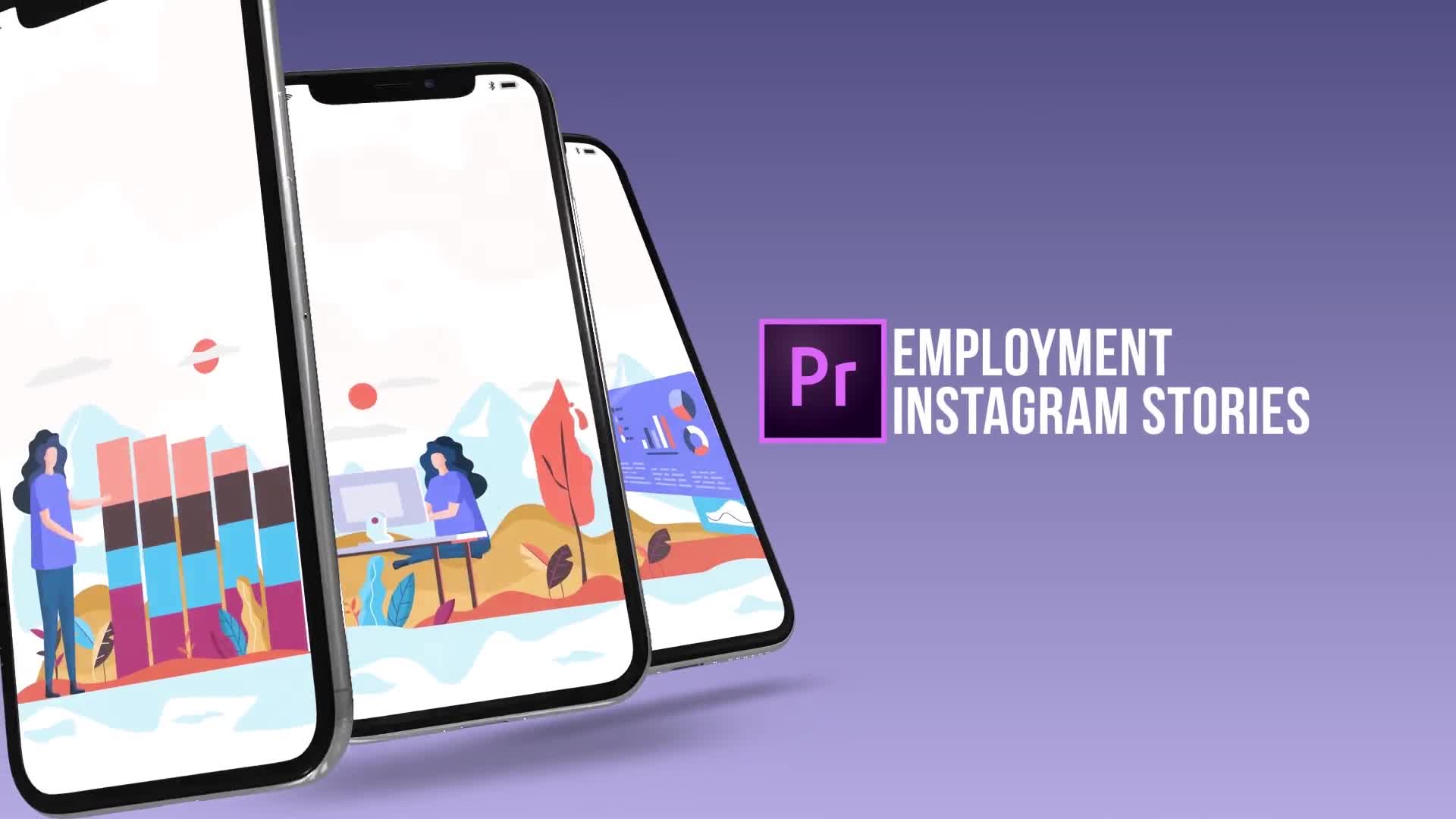 Instagram Stories Employment (MOGRT) Videohive 24119601 Premiere Pro Image 1