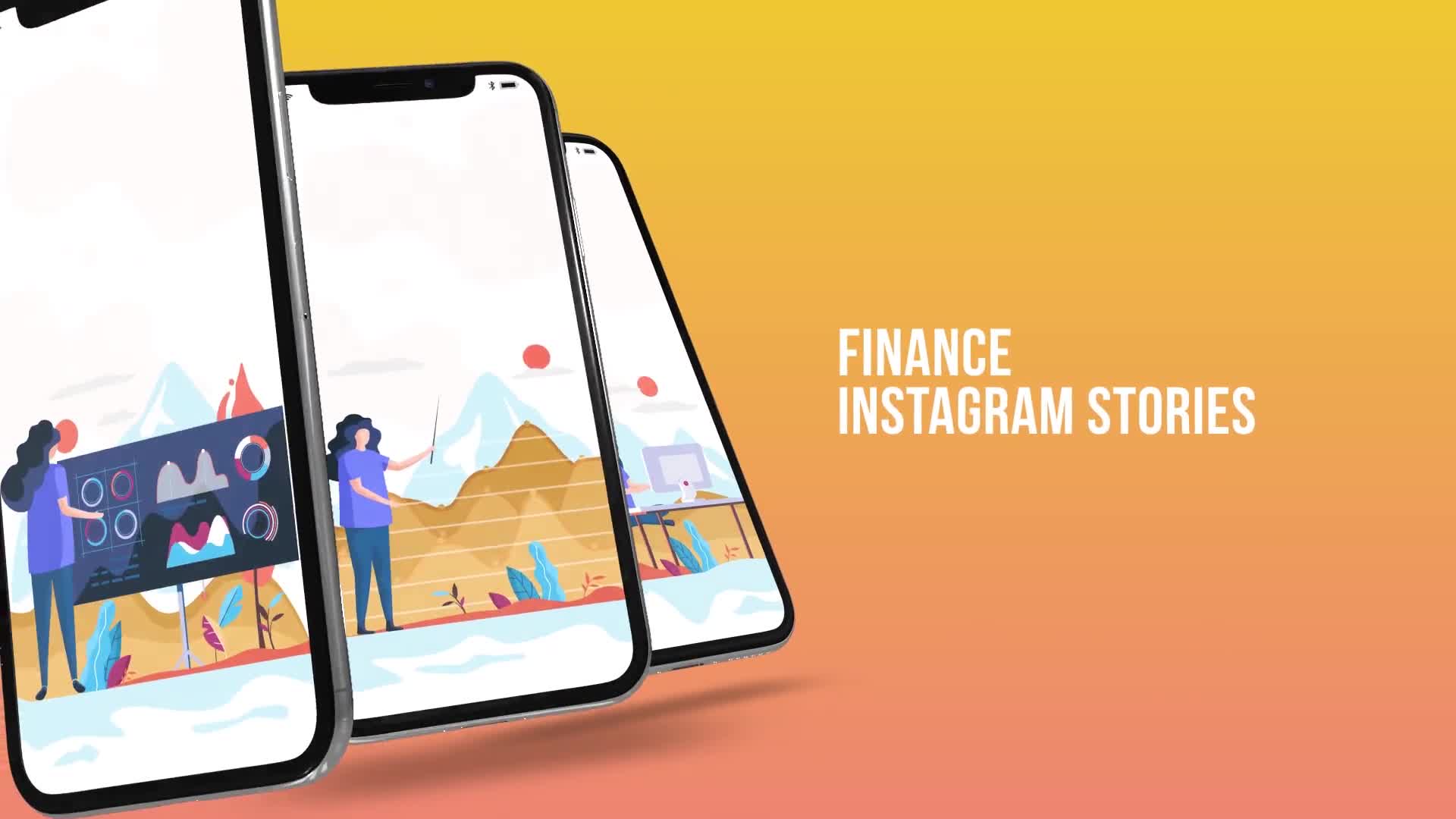 Instagram Stories Finance Videohive 24053957 After Effects Image 1