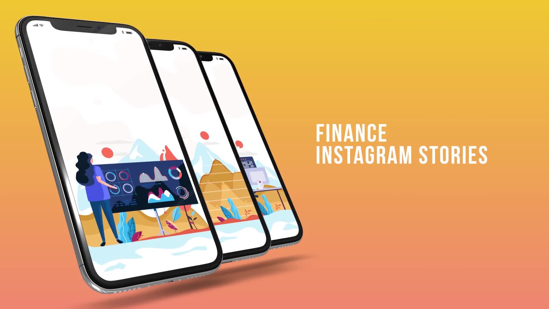 Instagram Stories Finance Videohive 24053957 After Effects Image 2