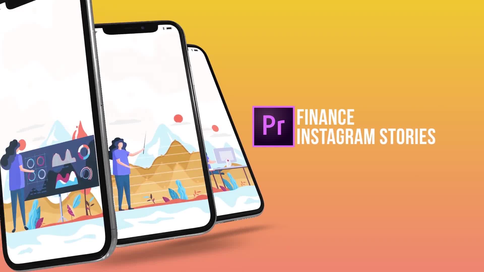 Instagram Stories Finance (MOGRT) Videohive 24119615 Premiere Pro Image 1