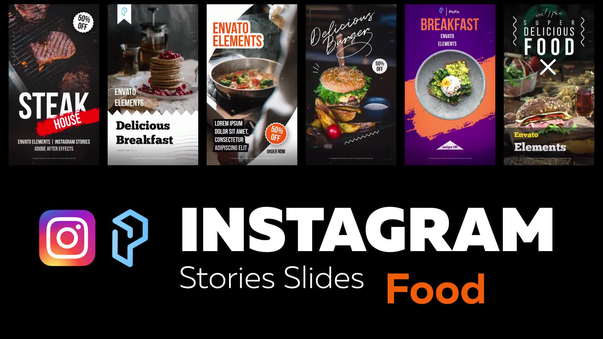 Instagram Stories Food Videohive 28984853 After Effects Image 1