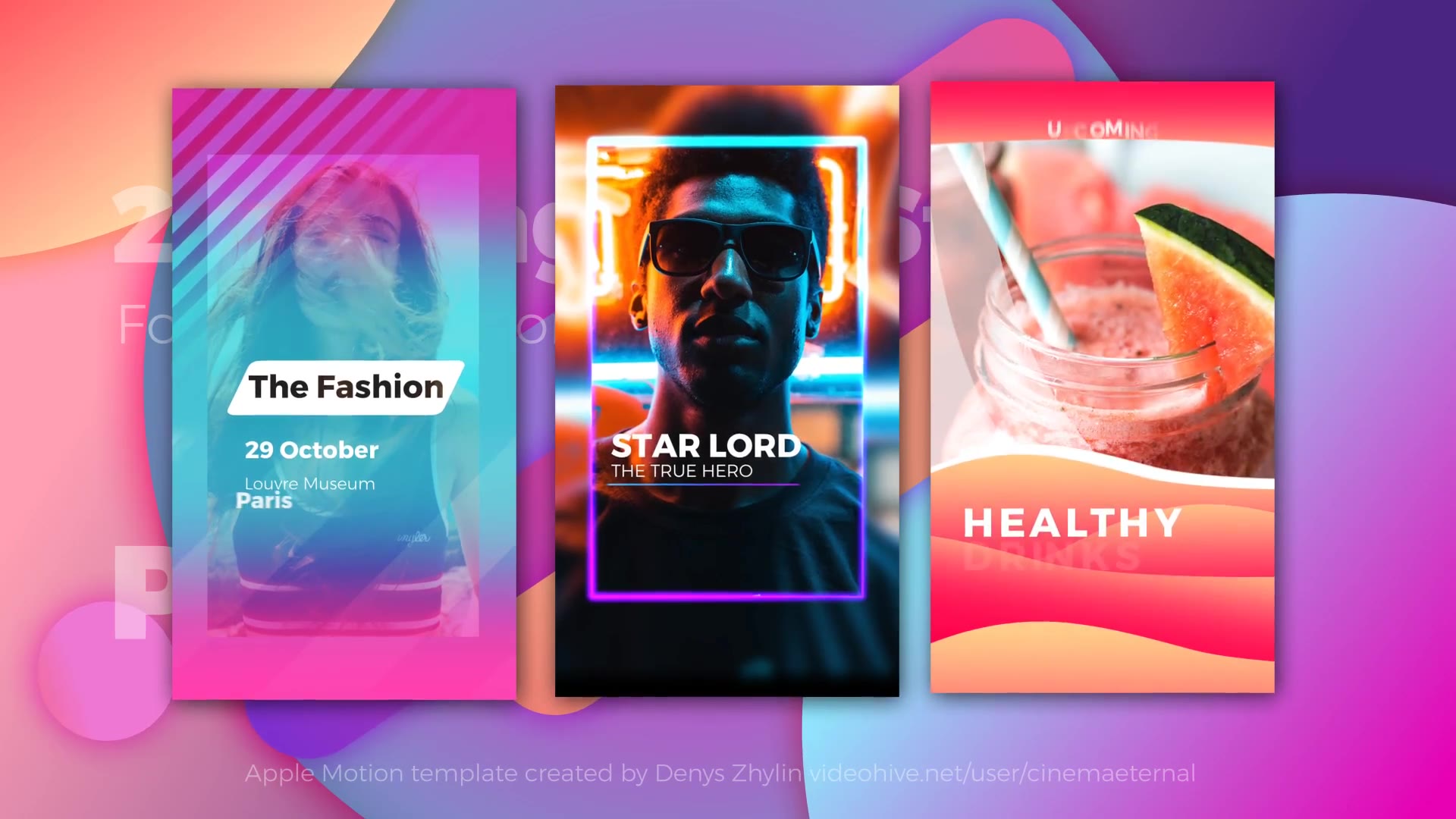 Instagram Stories for Apple Motion and FCPX Part 2 - Download Videohive 22785014