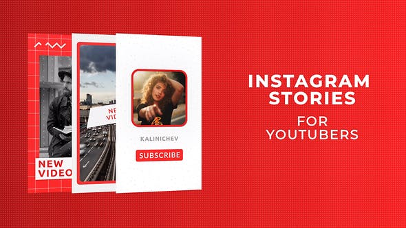 Instagram Stories for YouTubers - 28095962 Videohive Download