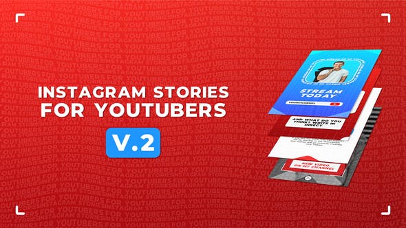 Instagram Stories For YouTubers v.2 - 26277768 Download Videohive