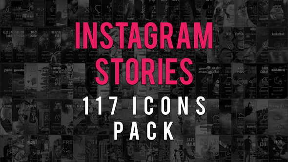 Instagram Stories Icons Pack - Download Videohive 22790805