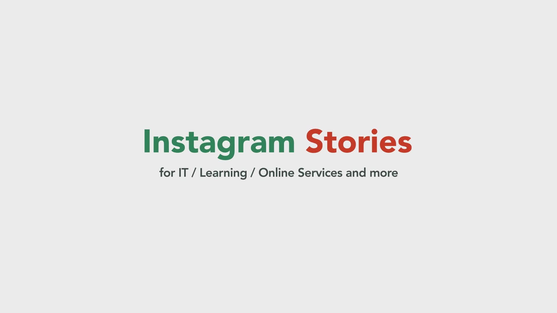 Instagram Stories IT/Learning/Online Services Videohive 36144915 After Effects Image 1