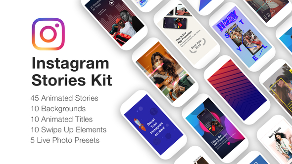 Instagram Stories Kit // Instagram Story Pack - Download Videohive 22195723