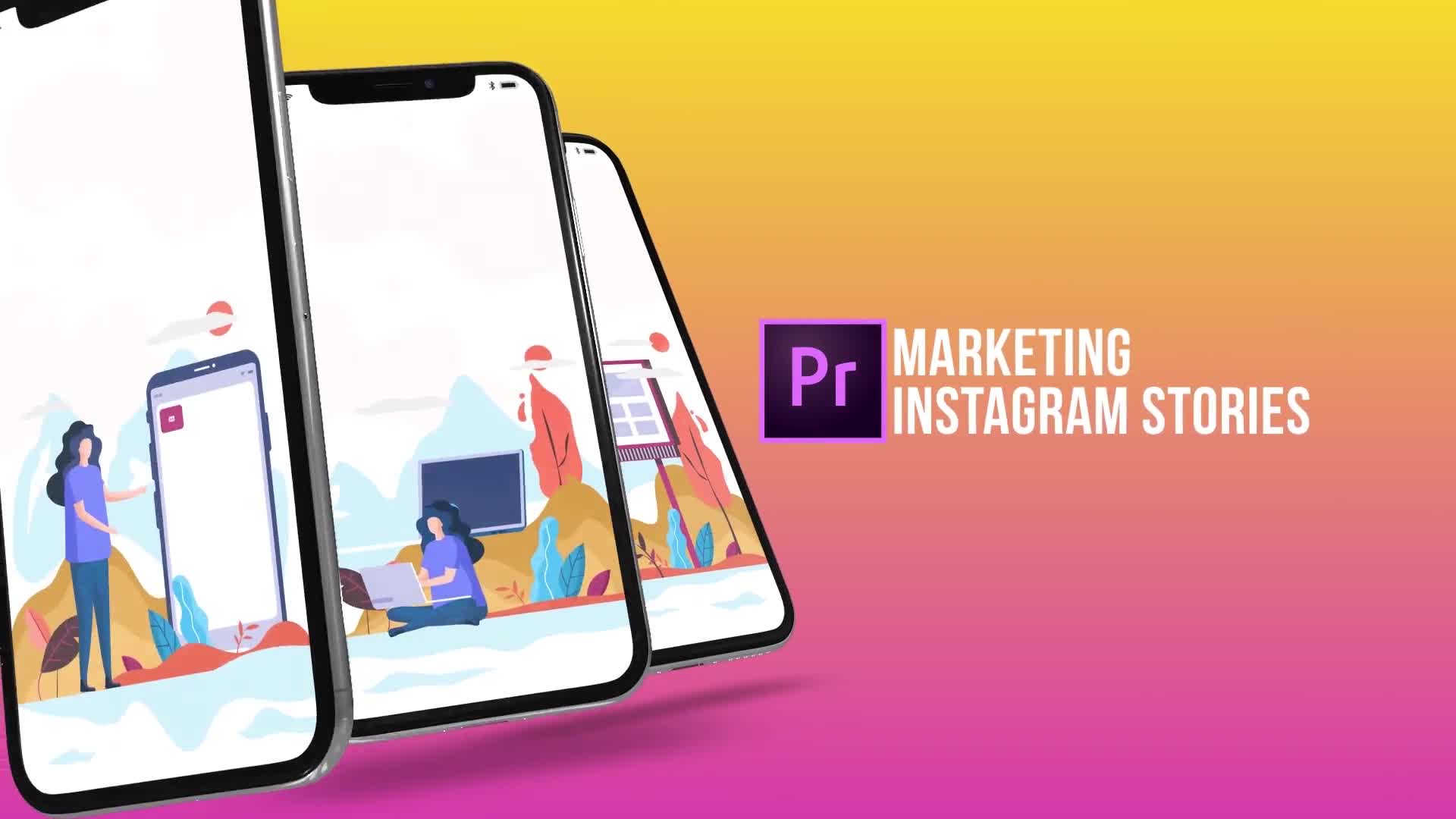 Instagram Stories Marketing (MOGRT) Videohive 24119628 Premiere Pro Image 1