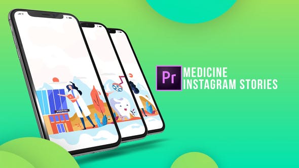 Instagram Stories Medicine (MOGRT) - Videohive Download 24119706