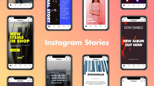 Instagram Stories | MOGRT - Videohive Download 34033615