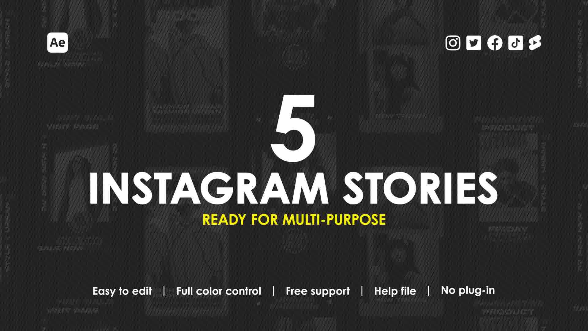 Instagram Stories Pack Videohive 38874099 After Effects Image 12