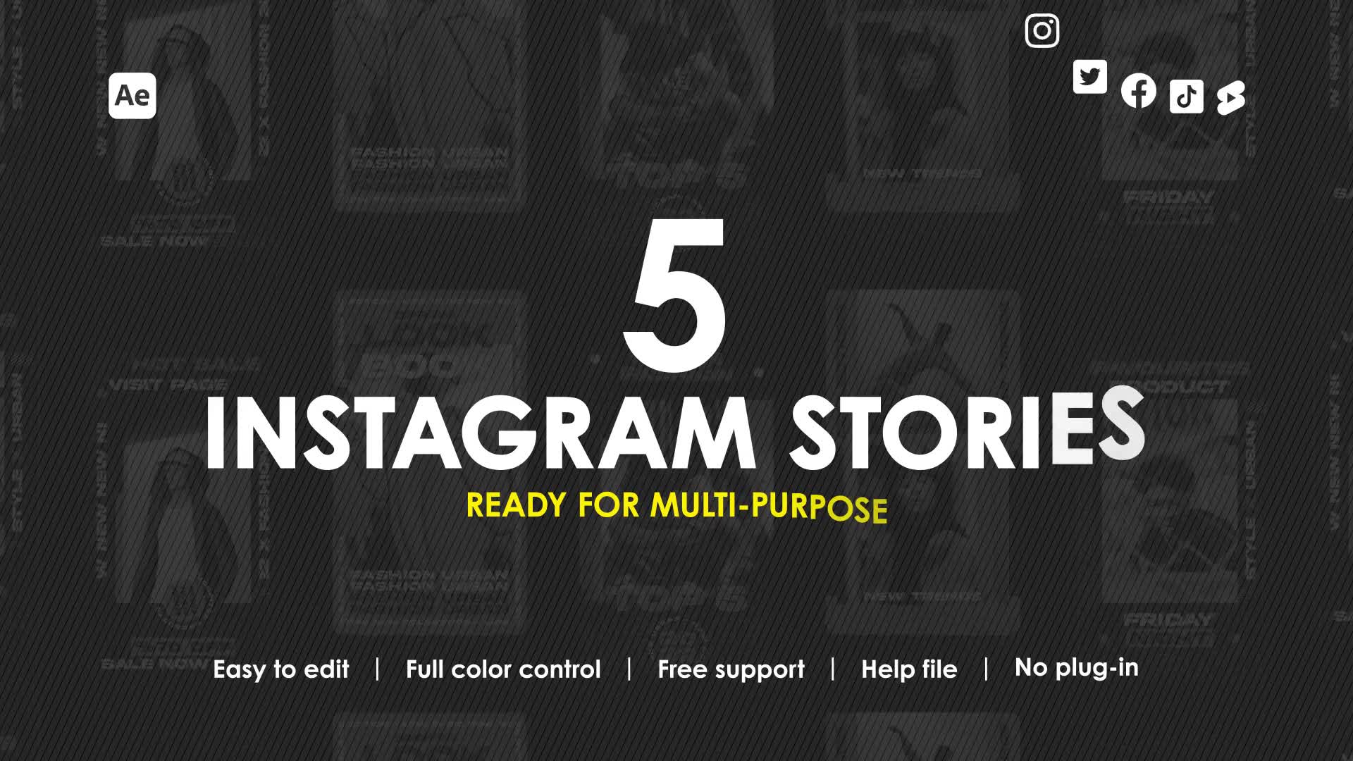 Instagram Stories Pack Videohive 38874099 After Effects Image 3