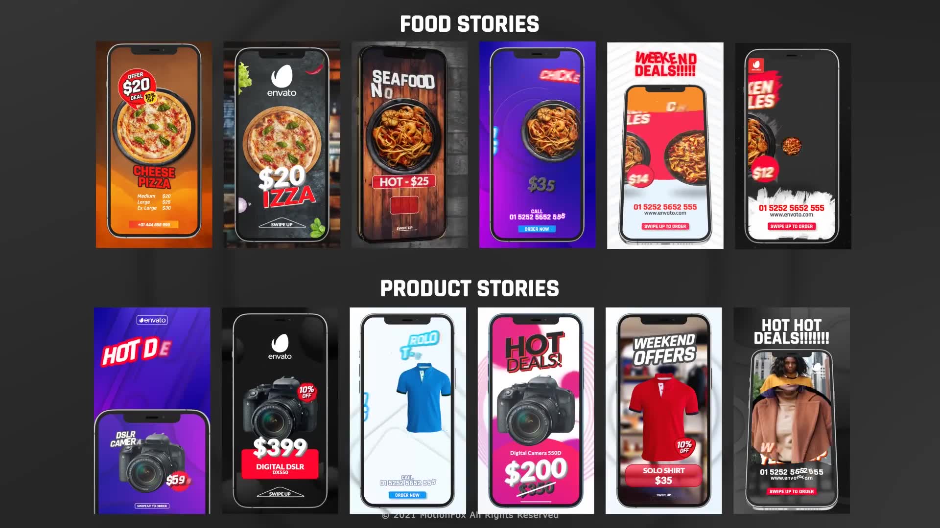 Instagram Stories | Pack v01 Videohive 31121891 After Effects Image 2