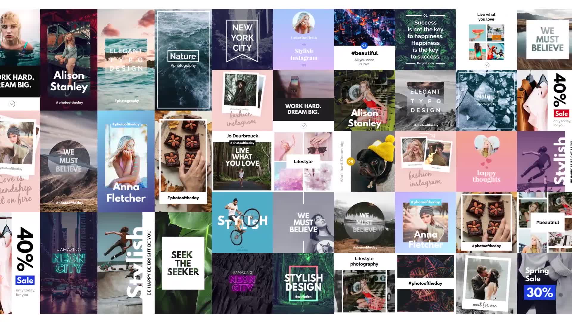 Instagram Stories Pack | Vertical and Square - Download Videohive 21692676