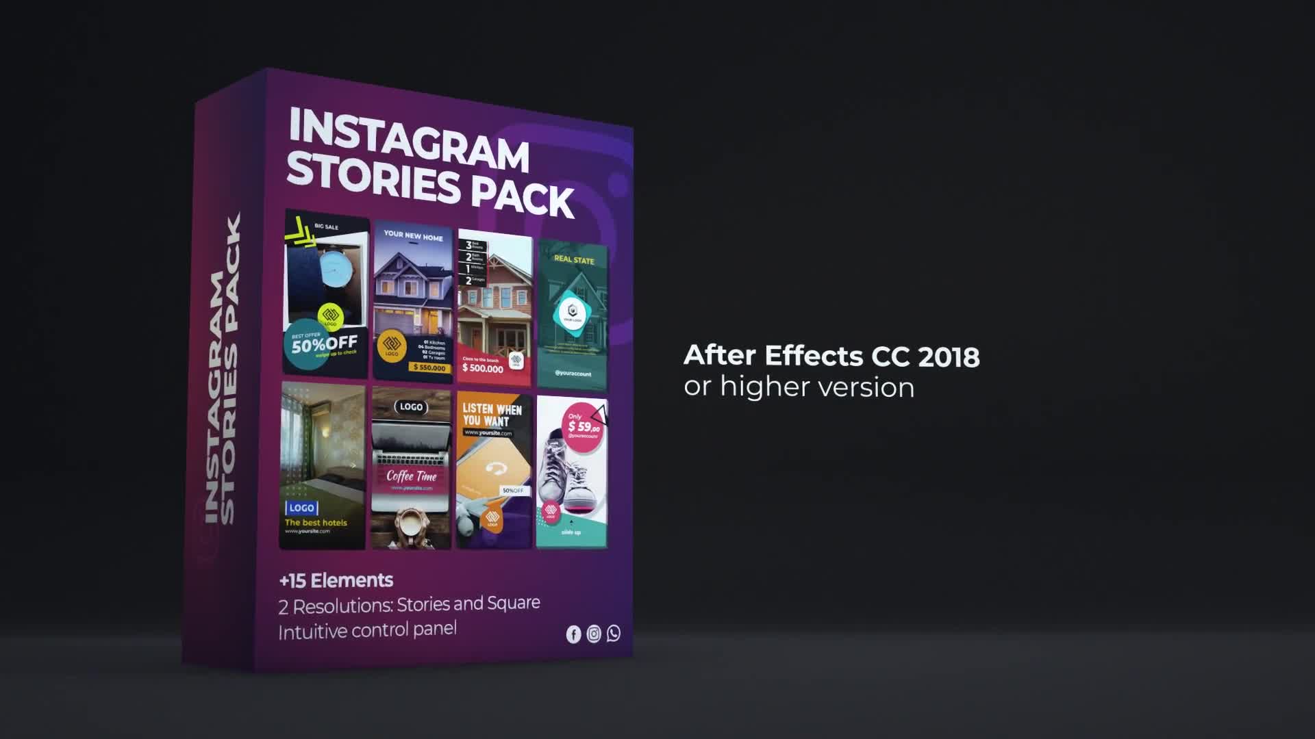 Instagram Stories Pack Videohive 23823426 After Effects Image 1