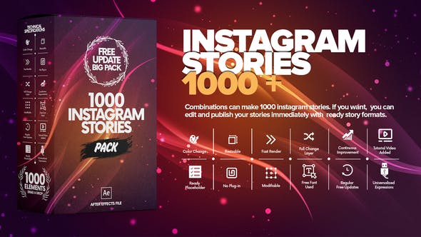 Instagram Stories Pack - Videohive Download 25325186