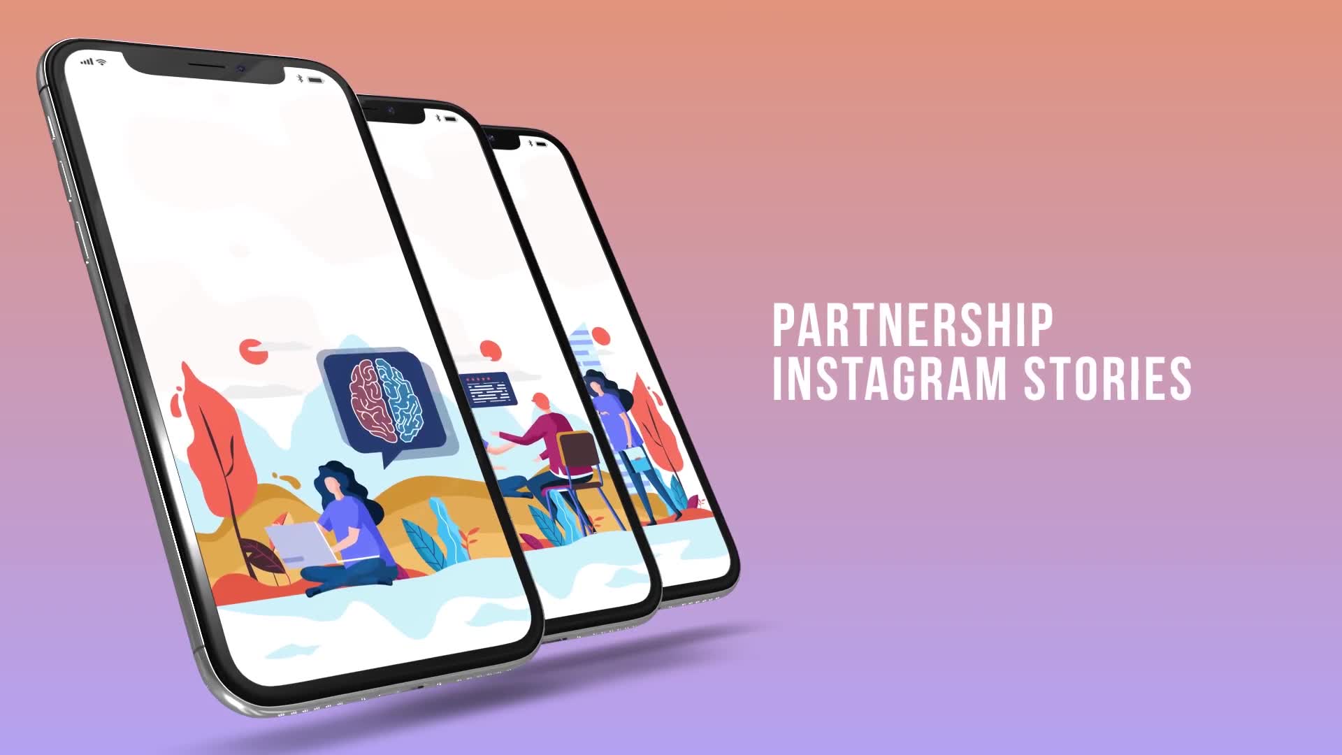 Instagram Stories Partnership Videohive 24054283 After Effects Image 2