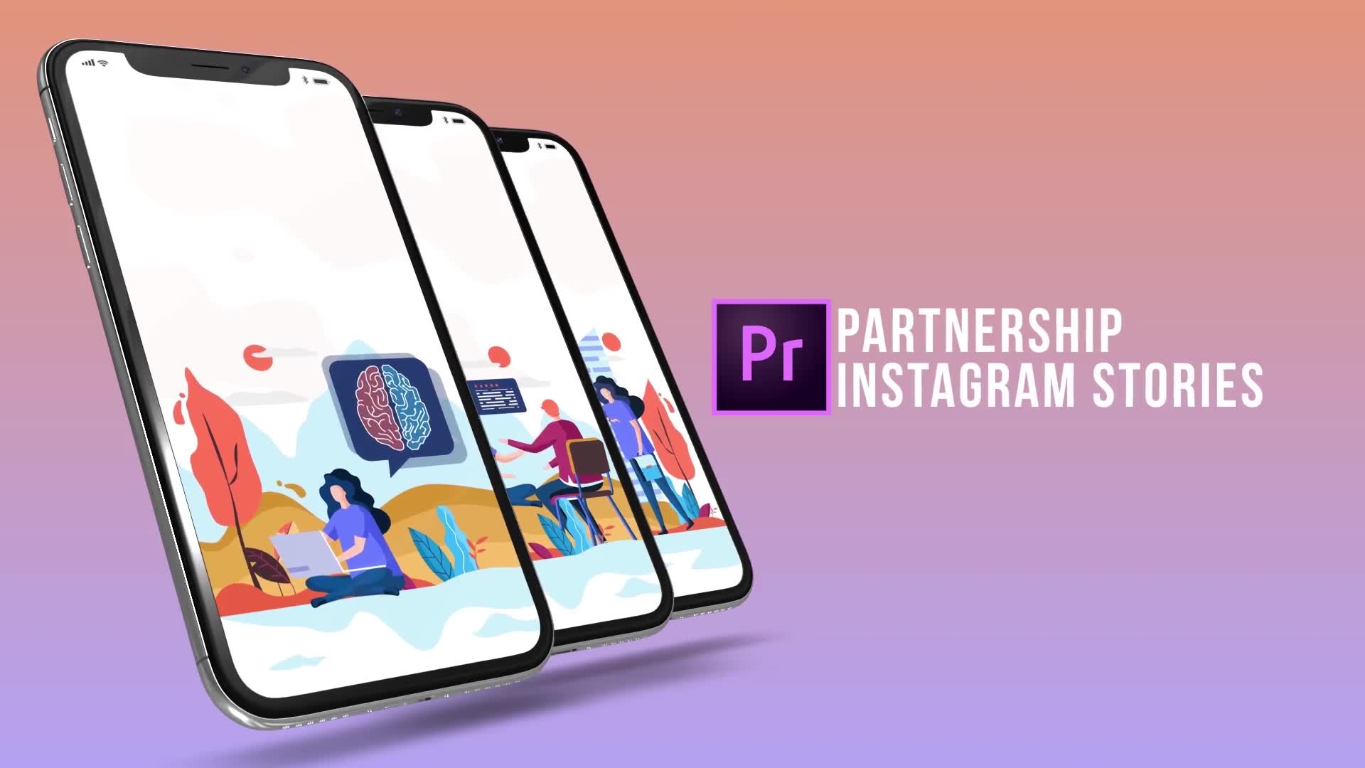 Instagram Stories Partnership (MOGRT) Videohive 24119730 Premiere Pro Image 2