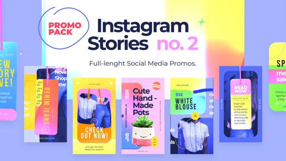 Instagram Stories Promos no. 2 - Videohive 26093165 Download