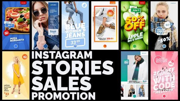 Instagram Stories Sales Promotion - Download Videohive 23150522