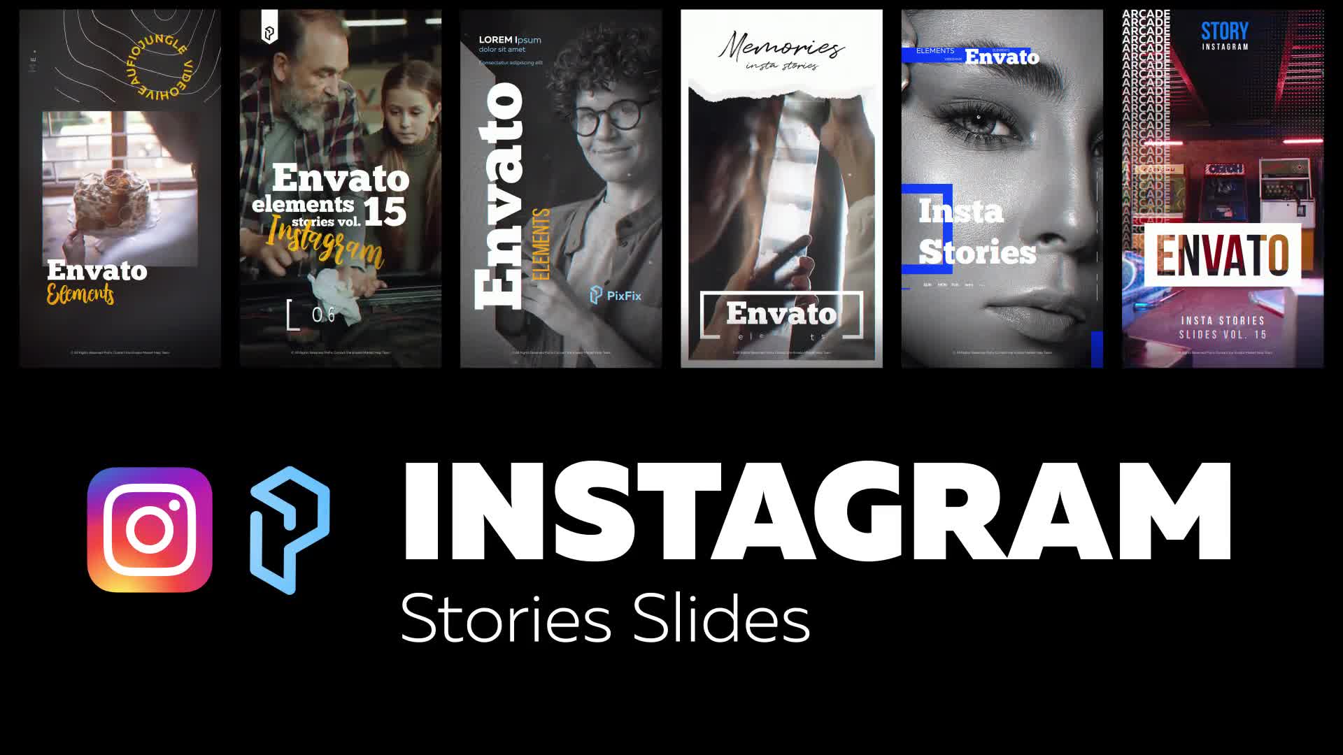 Instagram Stories Slides Vol. 15 Videohive 28424197 After Effects Image 1