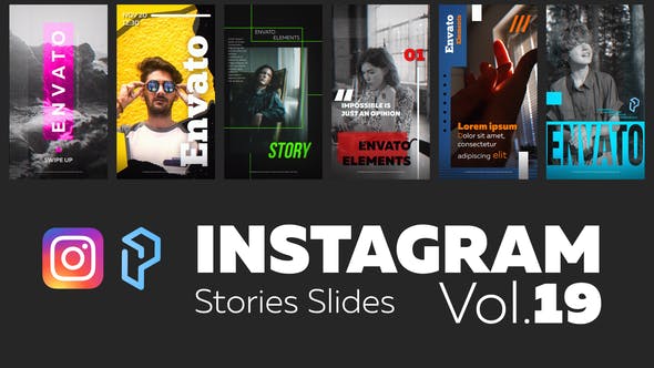 Instagram Stories Slides Vol. 19 - Videohive 28713323 Download