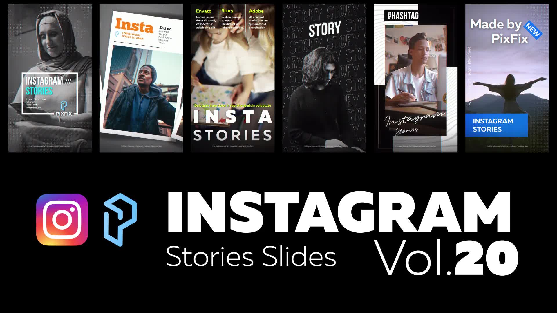 Instagram Stories Slides Vol. 20 Videohive 28742222 After Effects Image 2