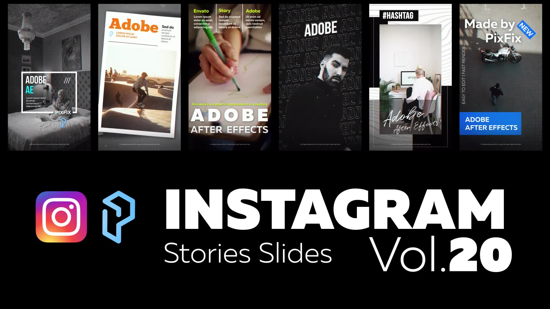 Instagram Stories Slides Vol. 20 Videohive 28742222 After Effects Image 3
