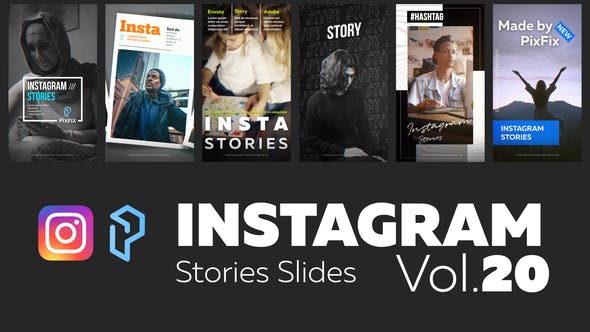 Instagram Stories Slides Vol. 20 - 28742222 Download Videohive