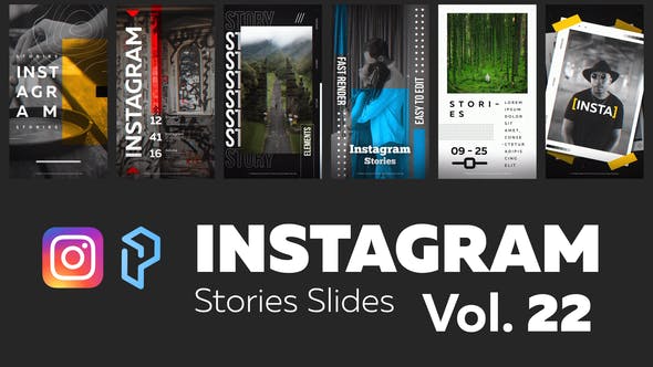 Instagram Stories Slides Vol. 22 - Videohive Download 29180631