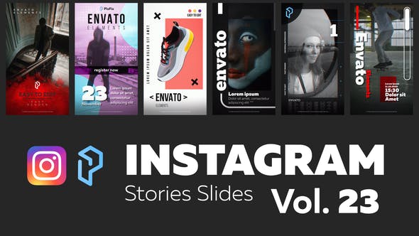 Instagram Stories Slides Vol. 23 - Videohive Download 29315574