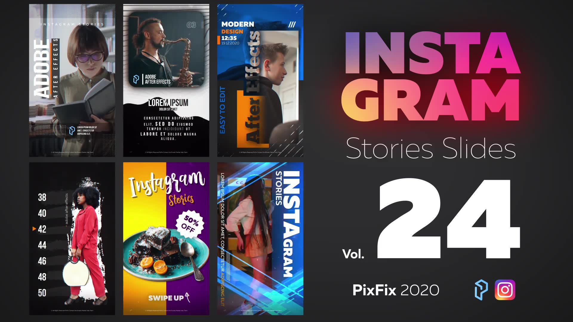 Instagram Stories Slides Vol. 24 Videohive 29342346 After Effects Image 3