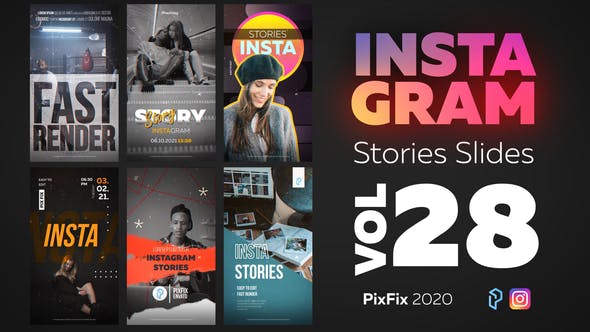 Instagram Stories Slides Vol. 28 - Videohive 29971943 Download