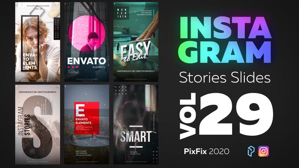 Instagram Stories Slides Vol. 29 - Download Videohive 30006916