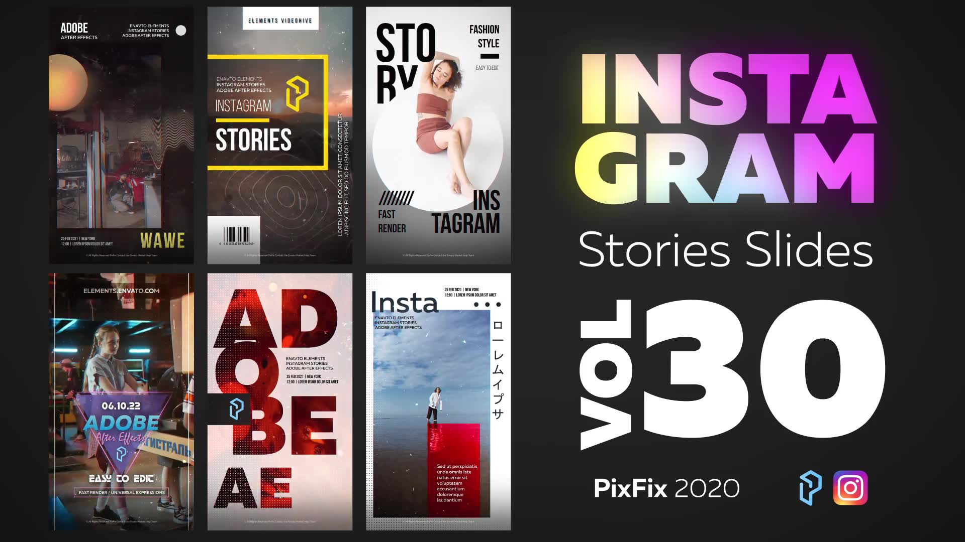 Instagram Stories Slides Vol. 30 Videohive 30005561 After Effects Image 3